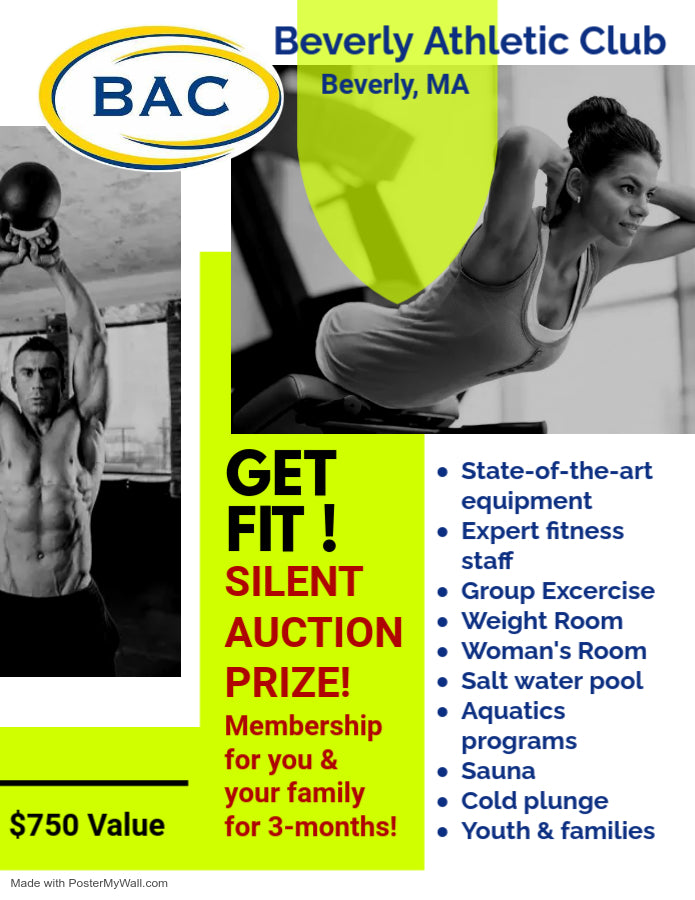 Silent Auction - BAC membership - $750 value