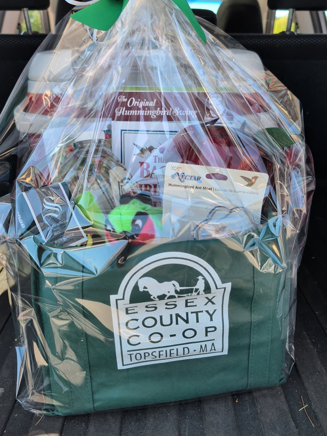 Essex County Co-Op birding raffle basket