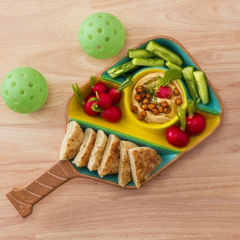 Pickleball Paddle Snack Tray