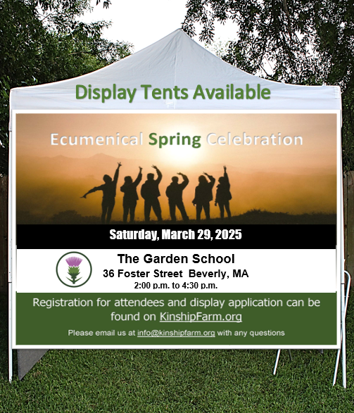 Ecumenical Spring Celebration - $30 Tented Booth Commitment Fee